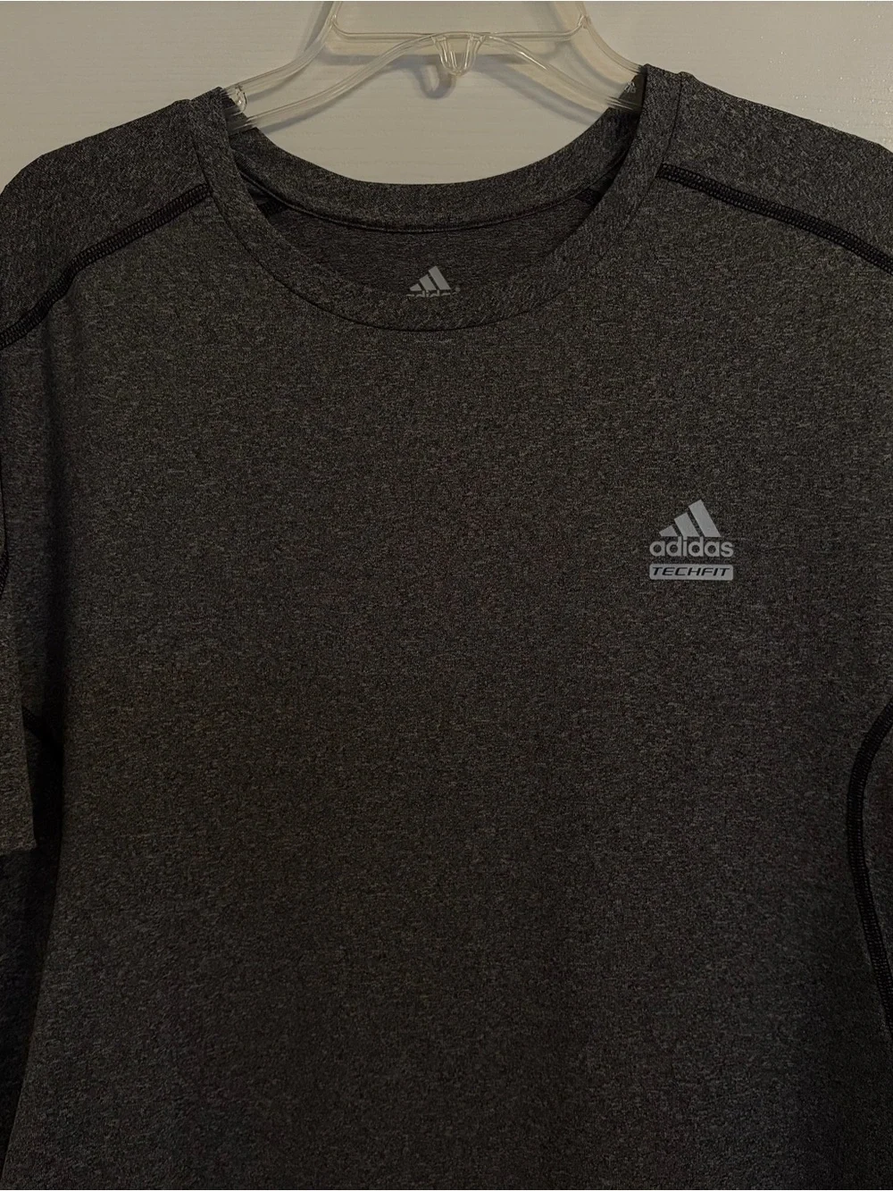 Adidas Men’s Gray Climalite Performance Tee